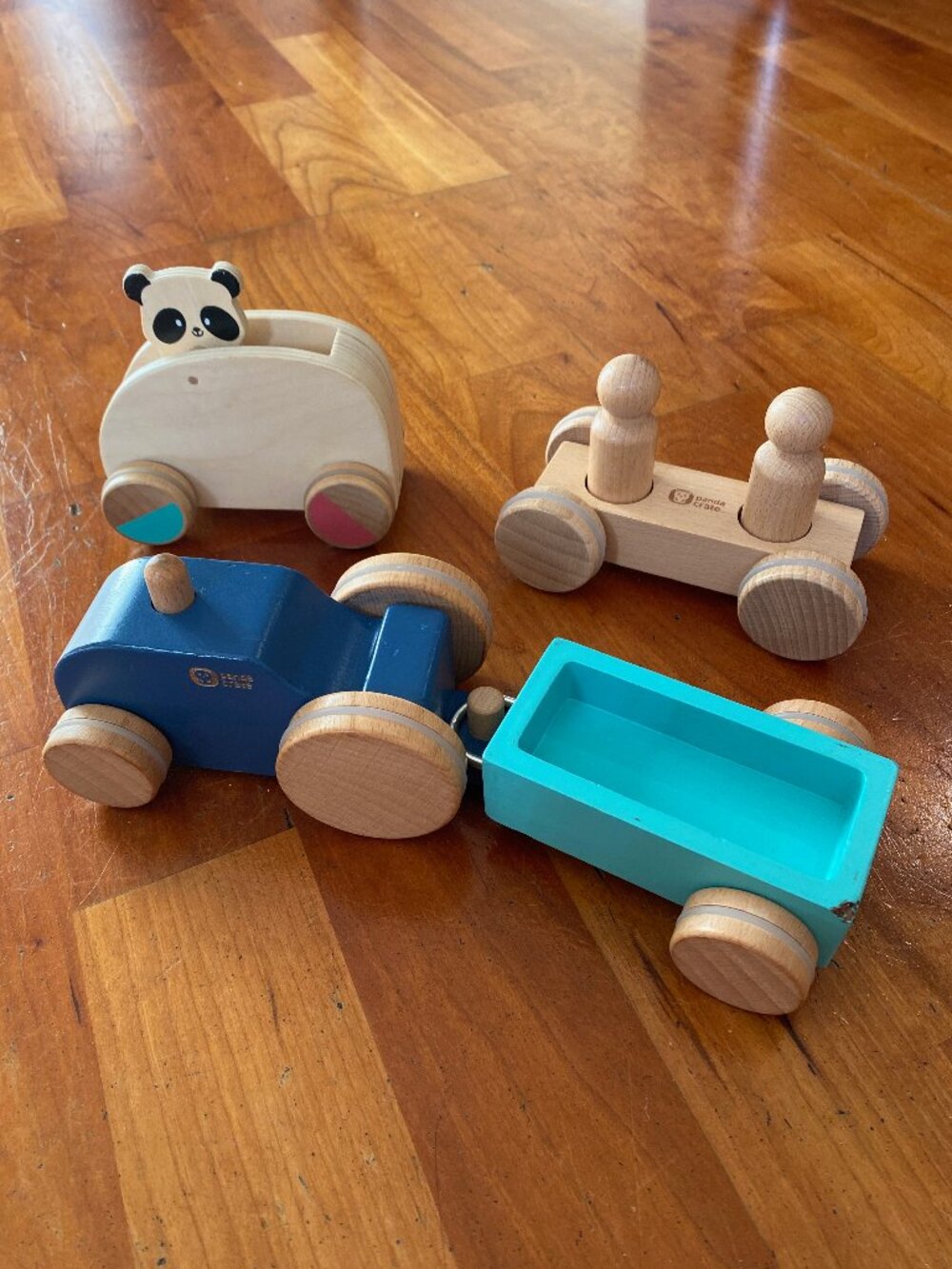 3 KiwiCo Panda Crate cars